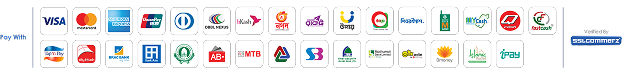 Payment methods we support